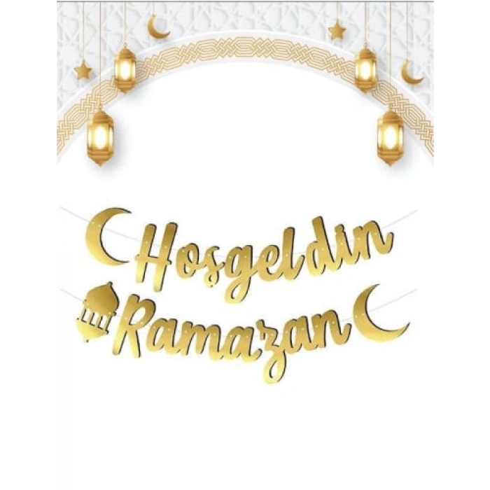 Hoşgeldin Ramazan Dekoratif Banner