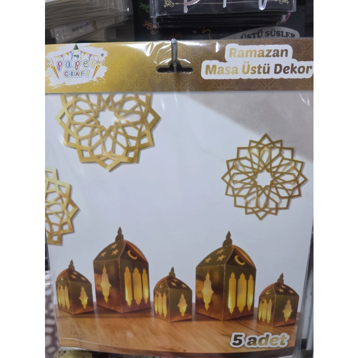 Ramazan Masa Üstü Dekor Gold