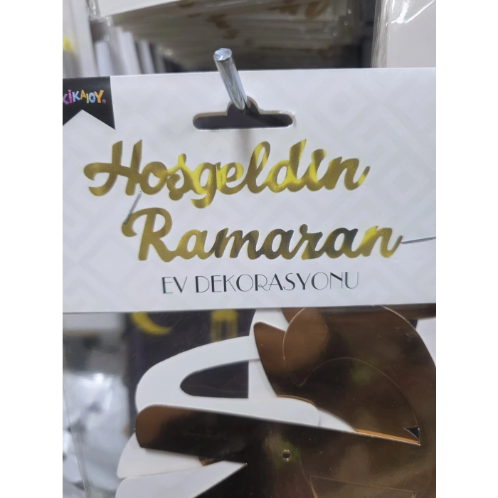 Hoşgeldin Ramazan Ev Dekorasyon Süsü 2 li