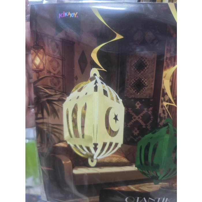 Otantik Ev Dekorasyon Tavan Süsü Gold