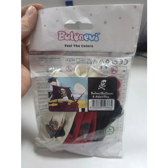 Balonevi Korsan Balon 8 li