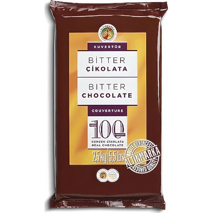 Altınmarka ALT558 Bitter Kuvertür Çikolata 2.5 kg
