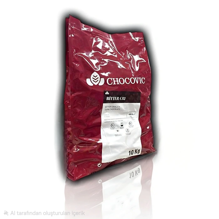 Callebaut Chocovic Bitter Kuvertür Para Pul Çikolata 1 kg (Bölünmüş) %47 Bitter