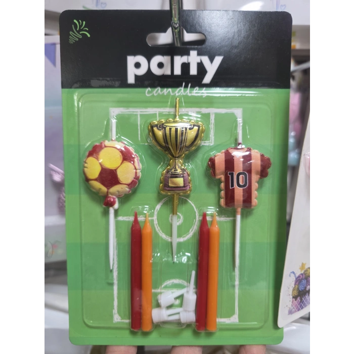 Futbol Temalı Mum