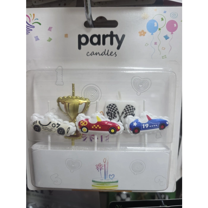 Araçlar Araba Temalı Mum