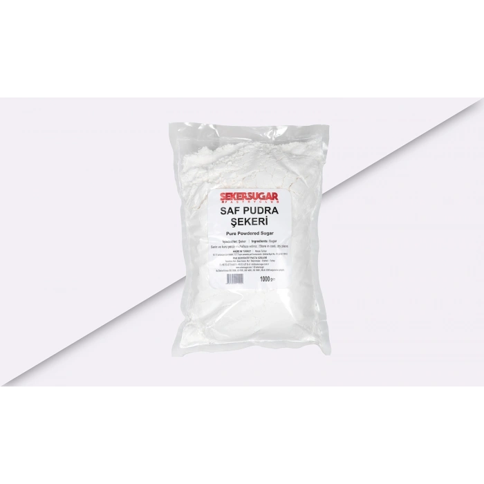 Şeker Sugar Saf Pudra Şekeri 1 kg