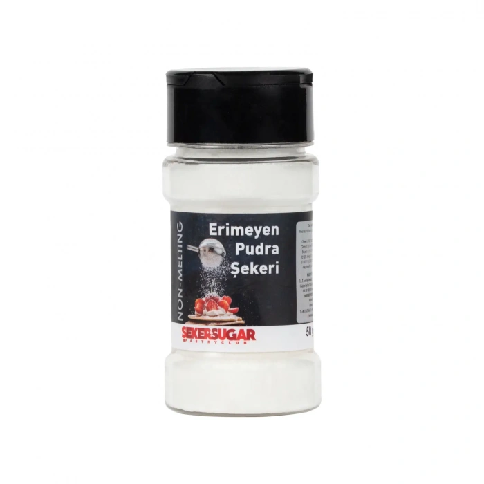 Şeker Sugar Erimeyen Pudra Şekeri Beyaz 50 gr