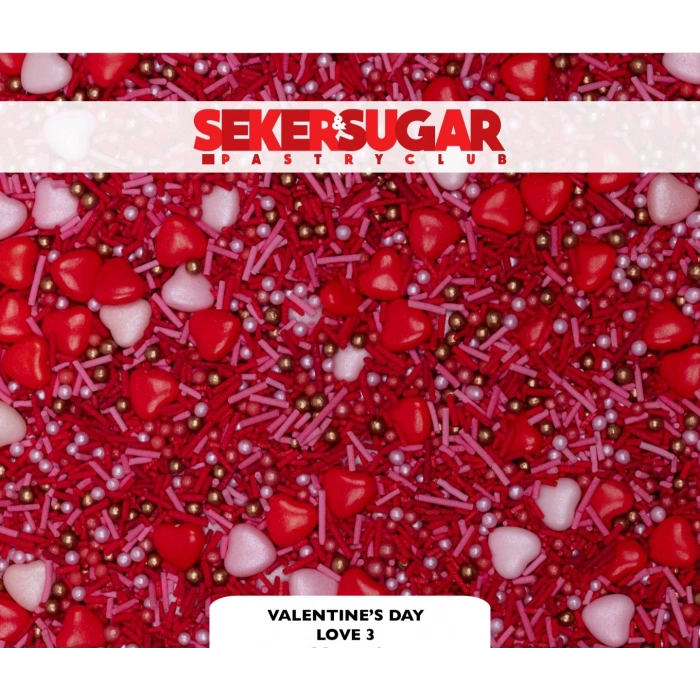 Şeker Sugar Kalpli Karışık Şeker 100 gr