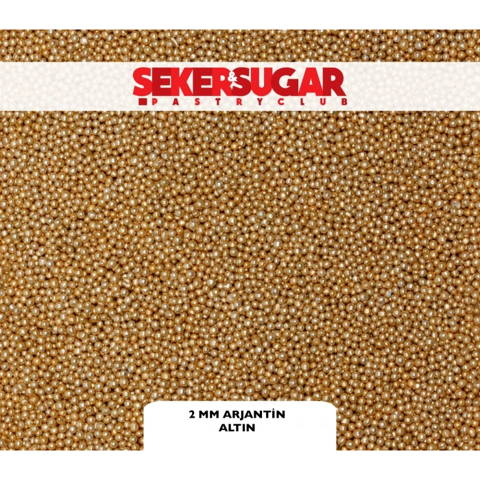 Şeker Sugar 2 mm Arjantin Şeker Gold 100 gr
