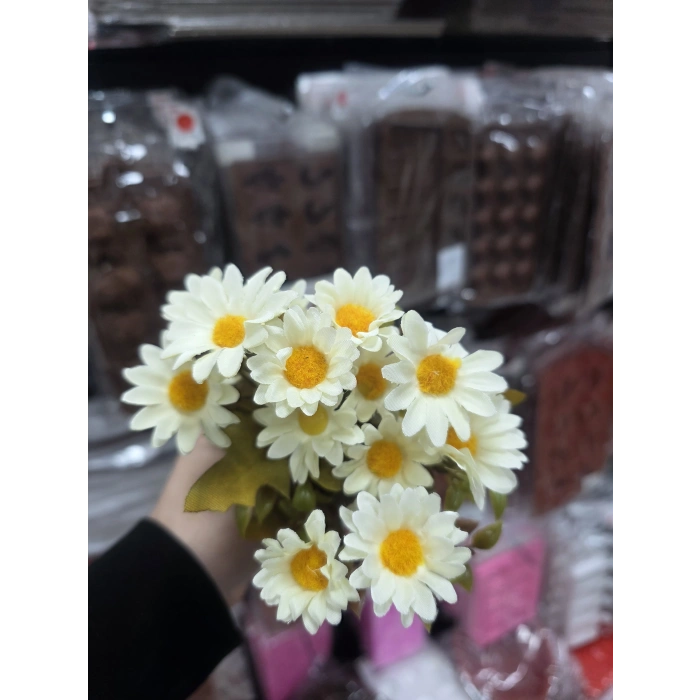 Yapay Çiçek Papatya Buketi