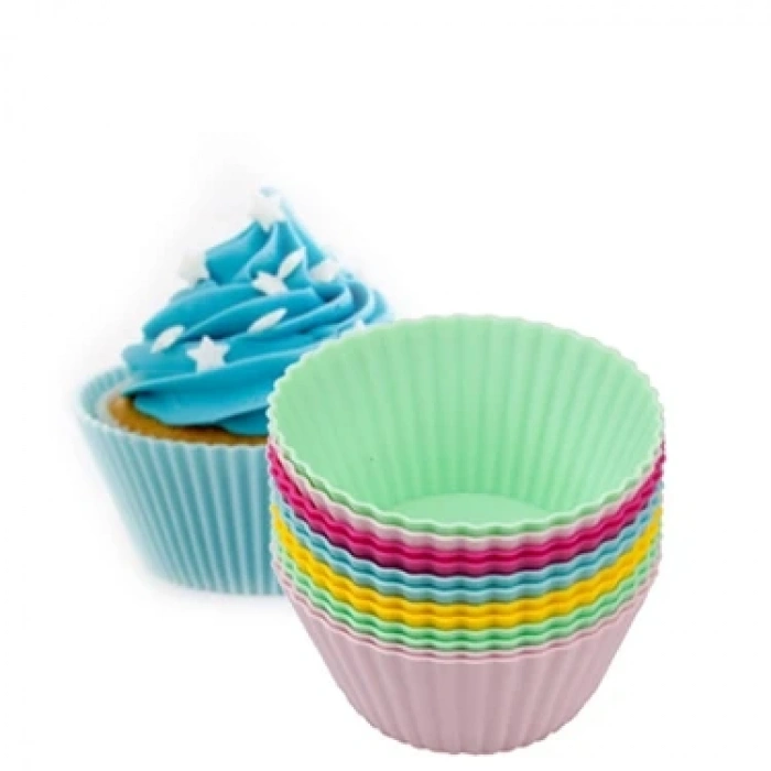 12 li Silikon Mini Muffin Cups