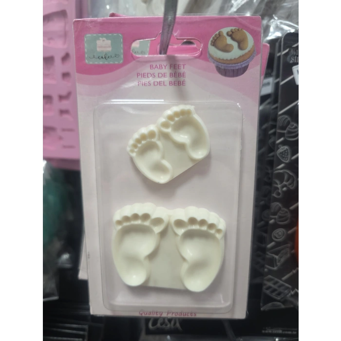 Ayaklar Bebek Ayağı Desen Kalıp