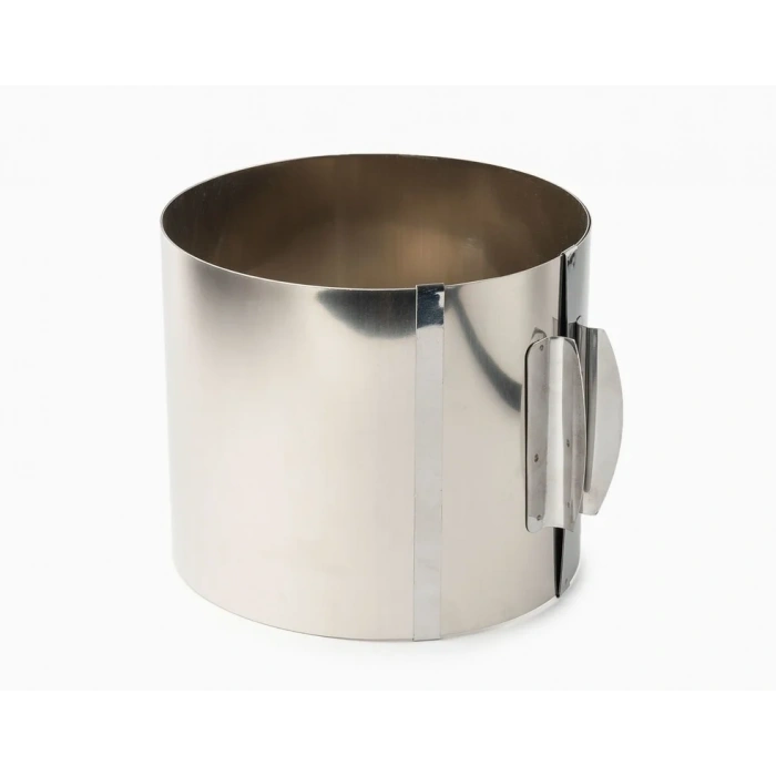 Ayarlanabilir Yuvarlak Pandispanya Kek Kalıbı Çember Yükseklik 15 cm 16x30 cm