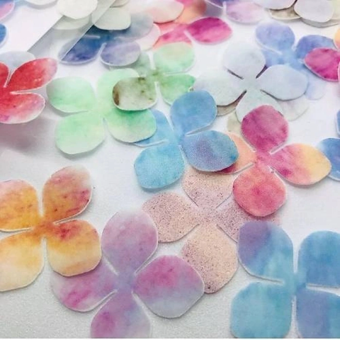 Yenilebilir Kağıt Kullanıma Hazır Mini Çiçekler