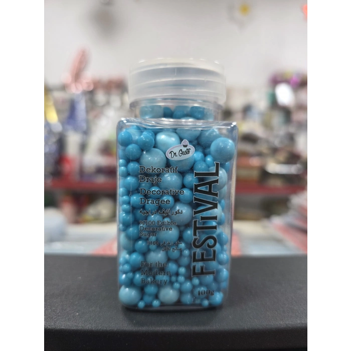 Dr Gusto Festival Şeker Mavi 100 gr