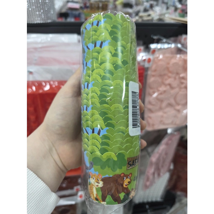 Safari Cupcake Kapsül 25 li 6.5x5 cm