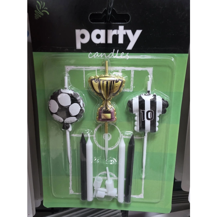 Taraftar Futbol Temalı Mum