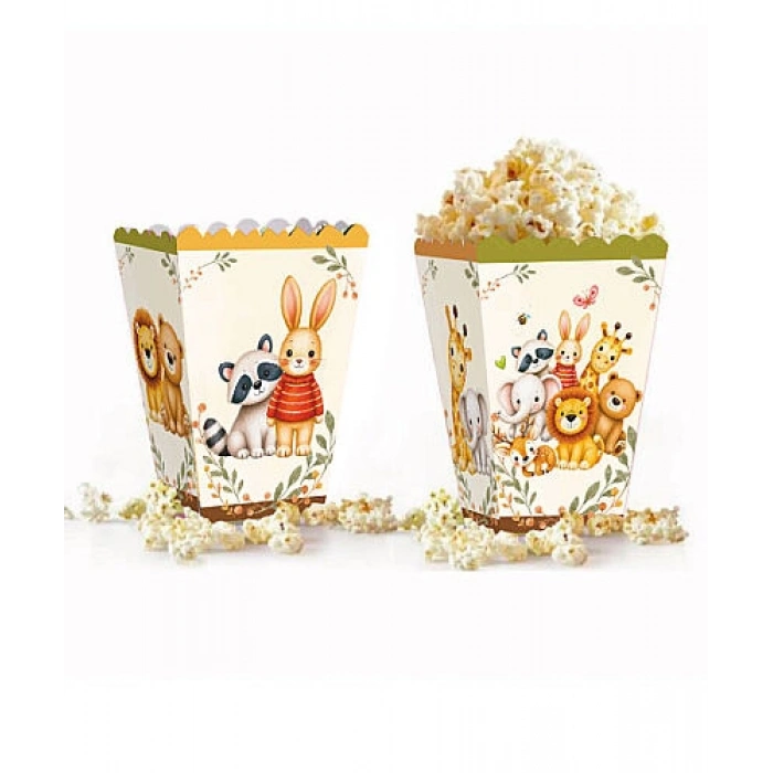 Safari Mısır Kutusu Popcorn 8 li