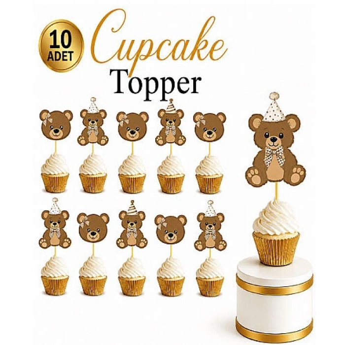 Kürdan Teddy Bear 10 Parça