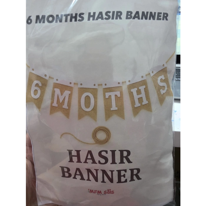 6 Ay Hasır Banner