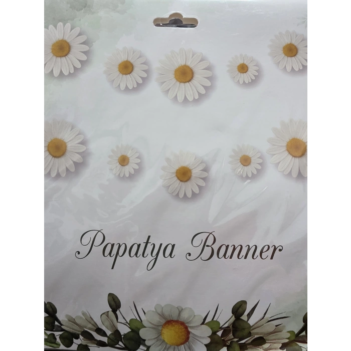Papatya Banner Kağıt