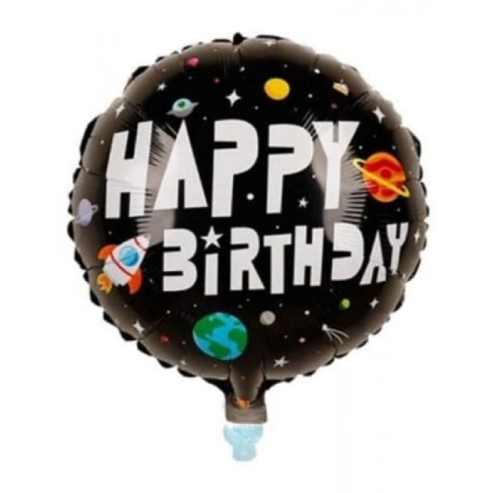 Uzay Temalı Folyo Balon 18 inç