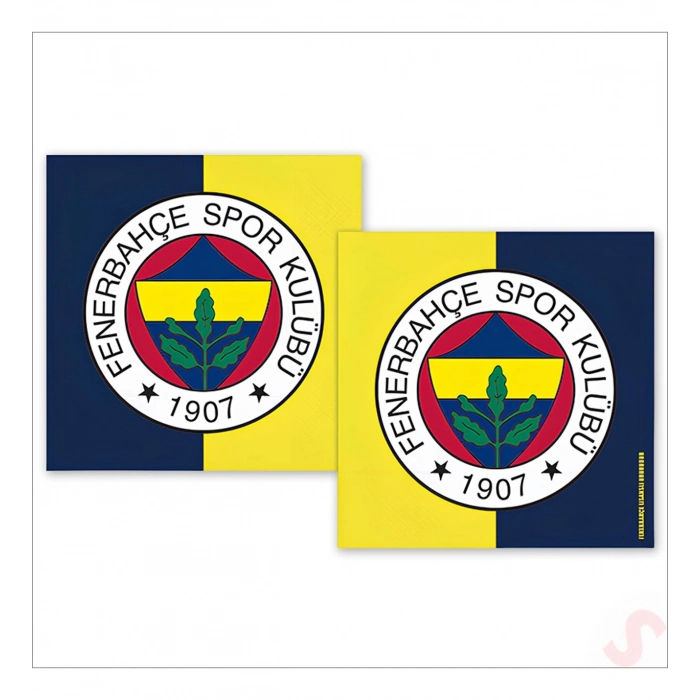 Lisanslı Fenerbahçe Temalı Peçete 16 lı