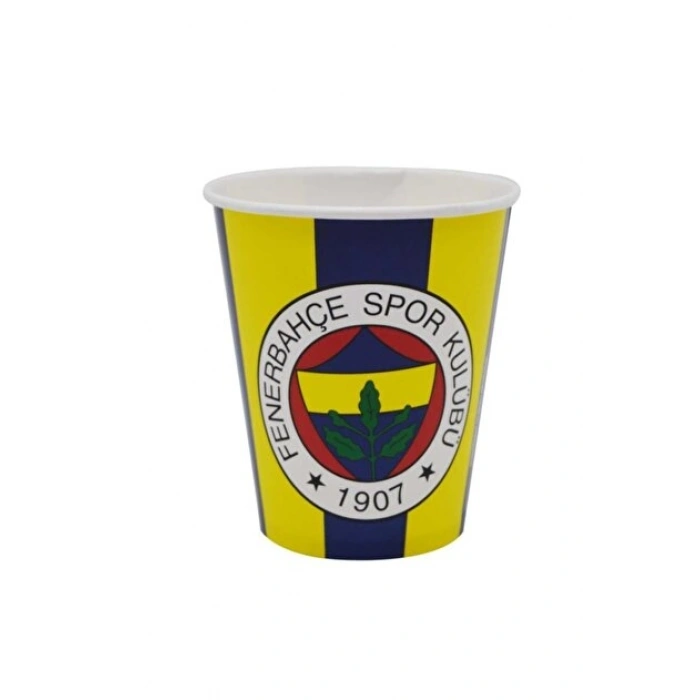 Lisanslı Fenerbahçe Temalı Karton Bardak 8 li