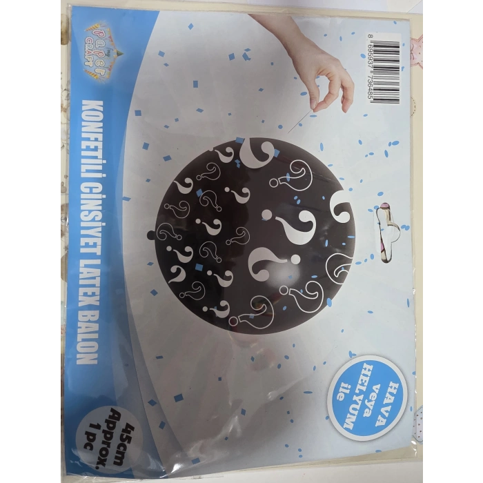 Cinsiyet Balonu 45 cm 17.72 inç