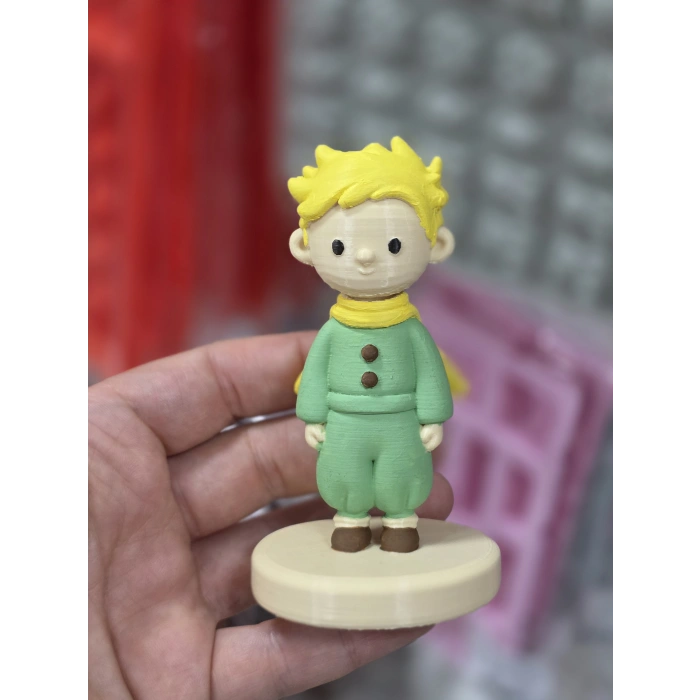 Küçük Prens 3d Pasta Üstü Süs 10 8 cm