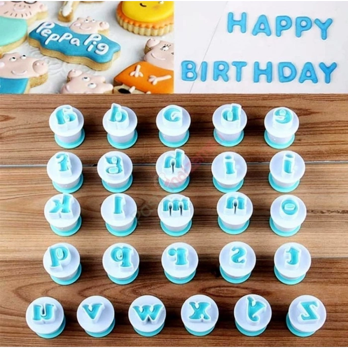 Alfabe Basmalı Küçük Harf Seti 26 parça