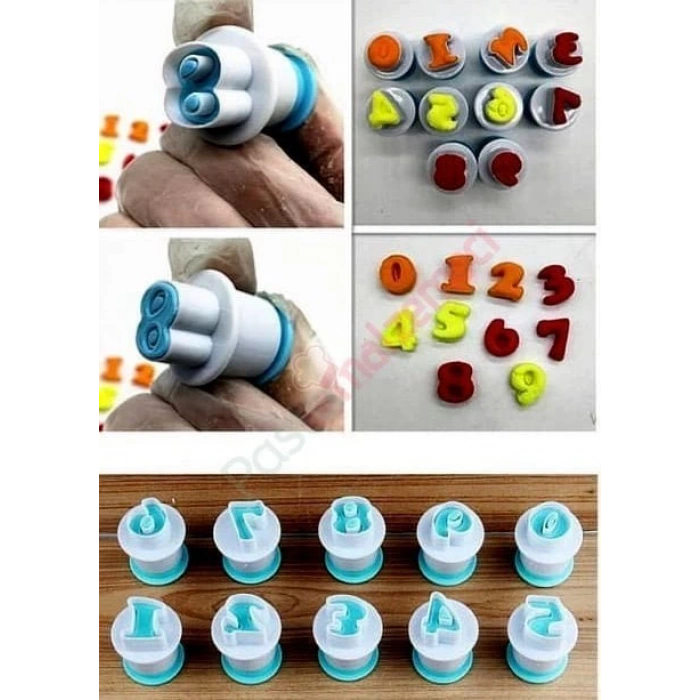 Basmalı Rakam Sayı Kopat Seti 10 parça