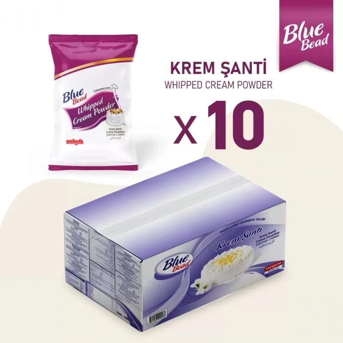 Blue Bead Krem Şanti 1 Koli(10 Kg) skt 02.01.2027 Kremşanti