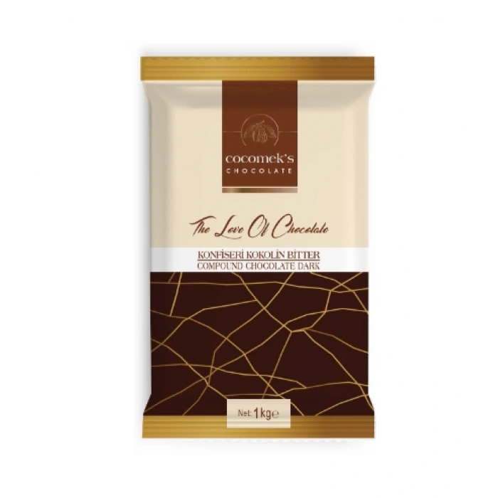 Cocomeks Konfiseri Bitter Çikolata (2.5 Kg) skt 28.01.2027