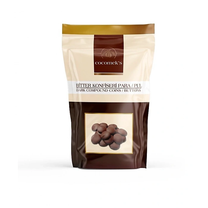 2.5 kg Cocomeks Konfiseri Bitter Para Pul Çikolata