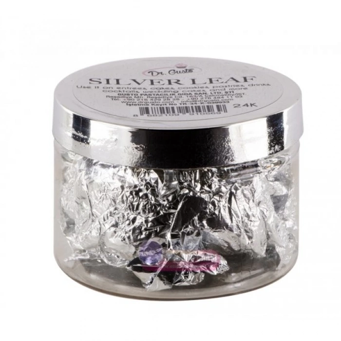 Dekoratif Gümüş Varak (8 Yaprak)