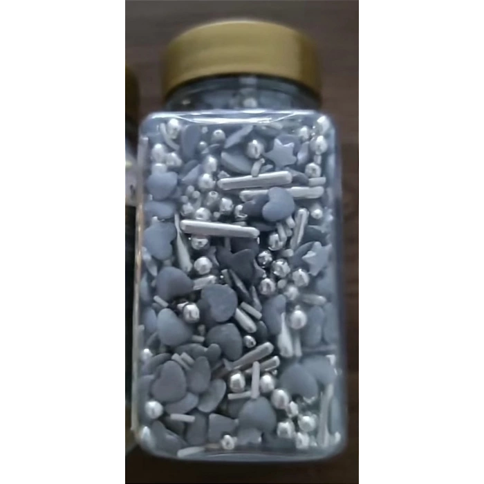 Dr Gusto Gümüş Sprinkles draje 100 Gr Süsleme Şekeri