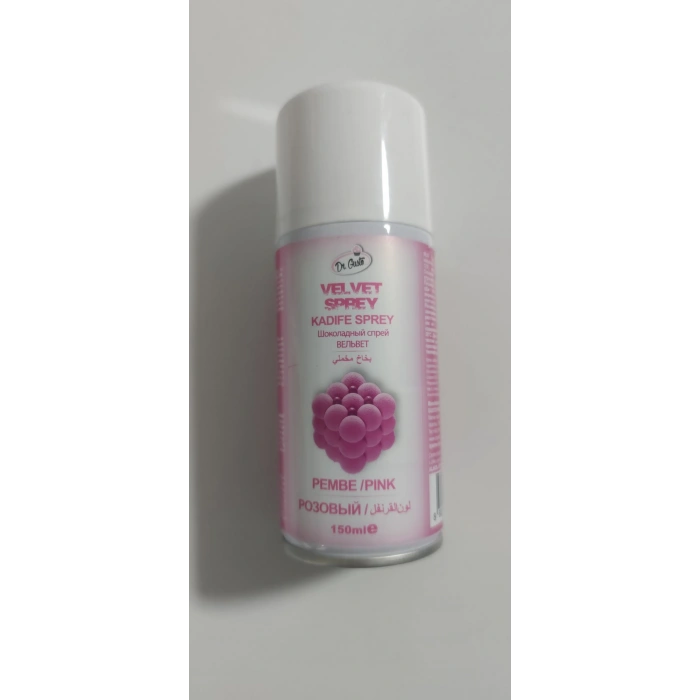 Dr Gusto Pembe Velvet Kadife Sprey Boya 150 ml