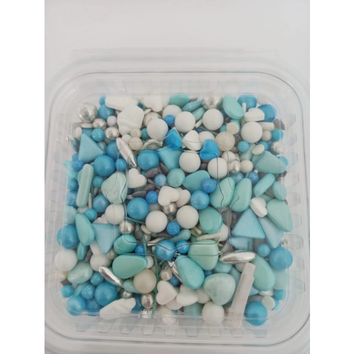 Karışık Sprinkless Şeker 4 (100Gr) Süsleme Şekeri