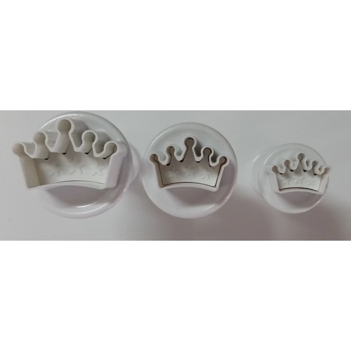 Kraliçe tacı basmalı kopat 3 lü