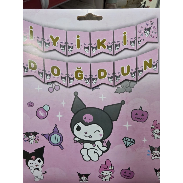 Kuromi Banner İyiki Doğdun