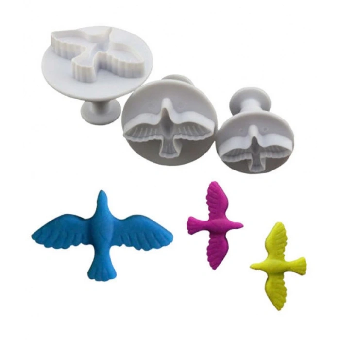 Martı kuş 3 lü Basmalı Kopat