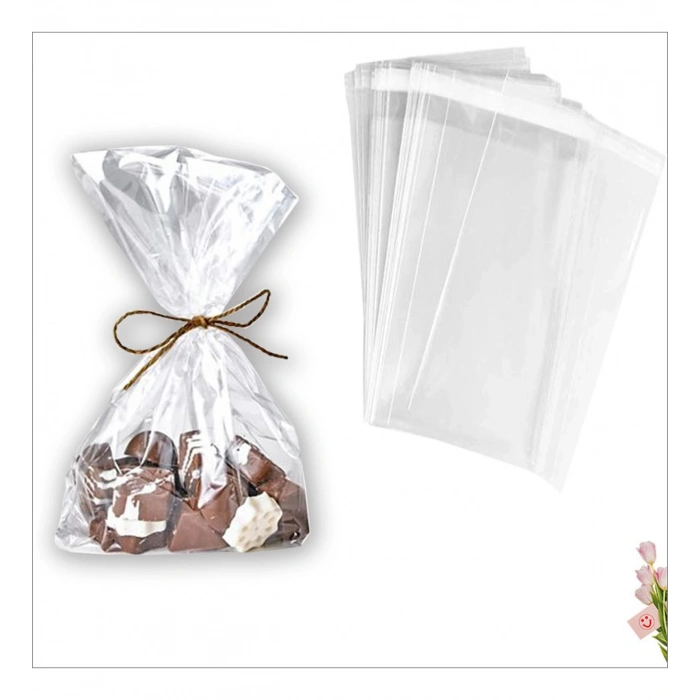 Orta Boy Kurabiye Poşeti (13x21 cm) 100 adet