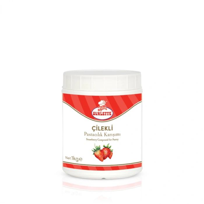 Ovalette Çilekli Meyve Özlü Pastacılık karışımı 1 Kg