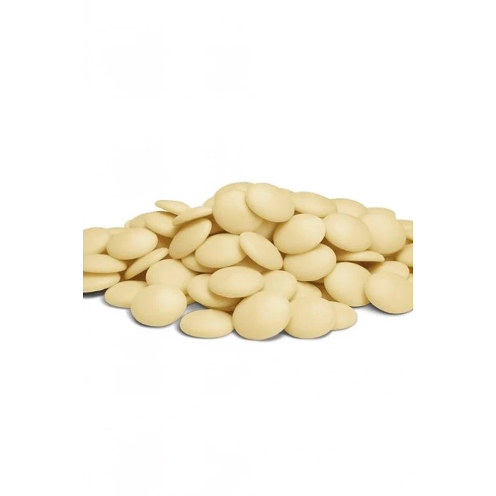 Ovalette Fildişi Beyaz Kuvertür Para Pul (1kg) Çikolata %35 (5 kg lık ambalajlardan bölünerek satılmaktadır) Yaz aylarında sıcaktan dolayı kargoda yaşanacak erime durumundan firmamız sorumlu değildir.