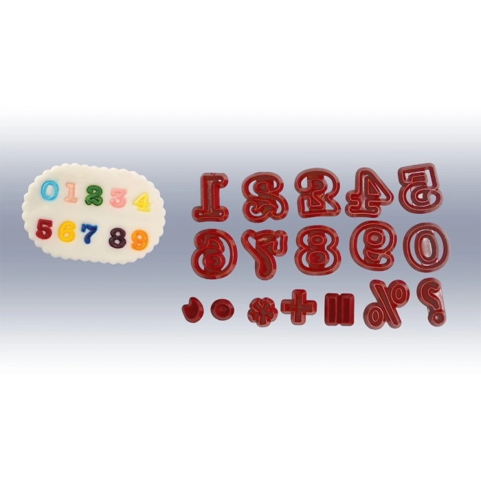 Rakam resim işi klişe set