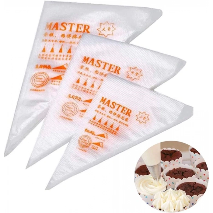 Master Royal İcing Sıkma Torbası - Orta Boy 100 adet