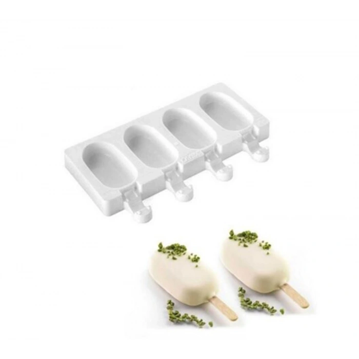 Silikon Dondurma Kalıp Magnum 4 lü mini boy