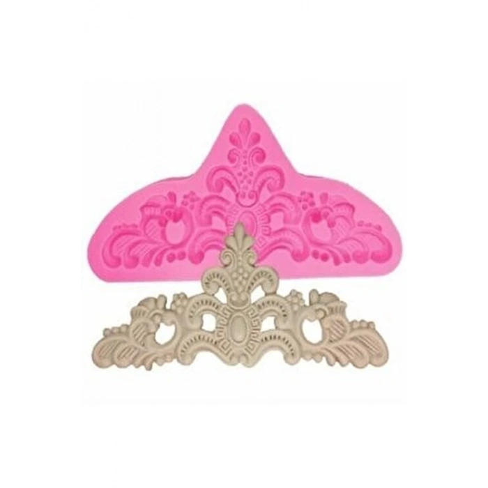 Silikon taç kalıbı büyük boy 20x8 cm