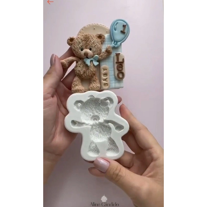 Teddy Bear Ayıcık Silikon Kalıp